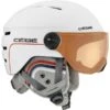 Cébé CEBE FIREBALL JUNIOR MATT WHITE RACING LINES 22 -Winkel Voor Ski-Uitrusting 9 101745 fireball junior matt white racing lines cbh59 wh 01