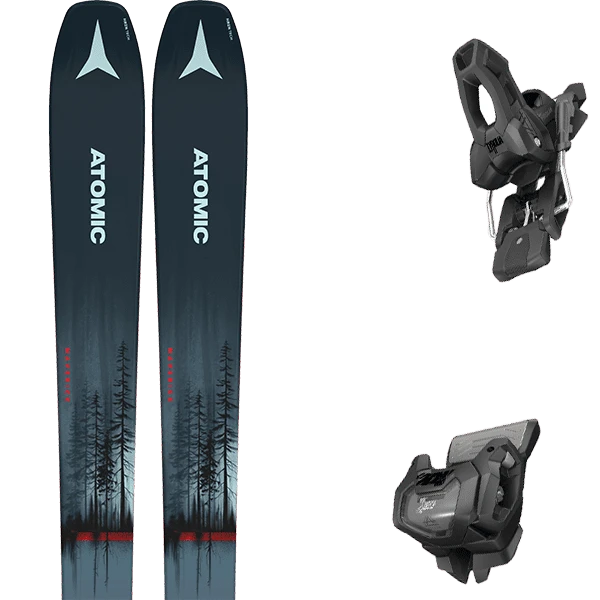 ATOMIC MAVERICK 86 C METALIC BL/RED + TYROLIA ATTACK 11 GW W/O BRAKE A 3 ATOMIC MAVERICK 86 C METALIC BL/RED + TYROLIA ATTACK 11 GW W/O BRAKE A