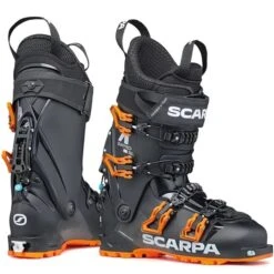SCARPA 4-QUATTRO SL BLACK ORANGE 23 -Winkel Voor Ski-Uitrusting 9 111347 4sl black orange 12013 501 1 04