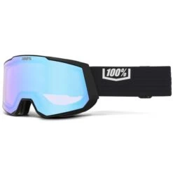 100PERCENT SNOWCRAFT XL HIPER GOGGLE BLACK/SILVER MIRROR SILVER LENS 24 -Winkel Voor Ski-Uitrusting 9 114034 snowcraft xl hiper goggle black silver mirror silver lens cp51002 00001 03