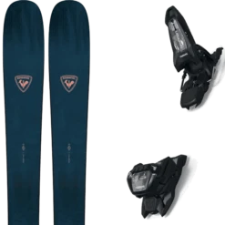 ROSSIGNOL RALLYBIRD 92 + MARKER GRIFFON 13 ID BLACK