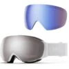 SMITH I/O MAG S WHITE VAPOR CHROMAPOP SUN PLATINIUM MIRROR 23 -Winkel Voor Ski-Uitrusting 9 117578 i0 mag s white vapor chromapop sun platimium mirror m00714 0oz995t 01