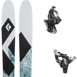 BLACK DIAMOND HELIO CARBON 115 + DYNAFIT SPEED TURN BLACK/SILVER