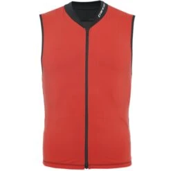 DAINESE AUXAGON VEST HIGH-RISK-RED/STRETCH-LIMO 23