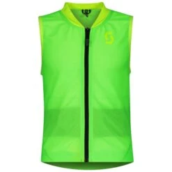 SCOTT VEST PROTECTOR JR AIRFLEX HIGH VIZ GREEN 23
