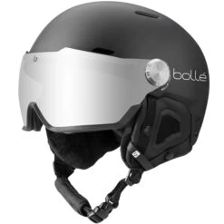 BOLLE MIGHT VISOR BLACK MATTE PHOTOCHROMIC SILVER MIRROR CAT 1-2 23