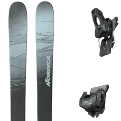 NORDICA UNLEASHED 108 SILVER/BLK/RUST + TYROLIA ATTACK 11 GW W/O BRAKE A