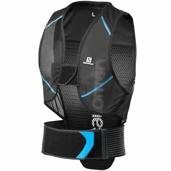 SALOMON BACK PROTE FLEXCELL BLACK/BLUE 21 4 SALOMON BACK PROTE FLEXCELL BLACK/BLUE 21 - Afbeelding 2