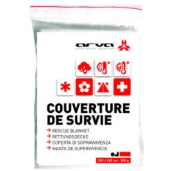 ARVA COUVERTURE SURVIE ARGENT 190GR 23