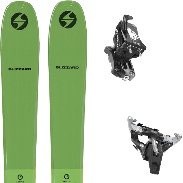BLIZZARD ZERO G 095 GREEN + DYNAFIT SPEED TURN BLACK/SILVER