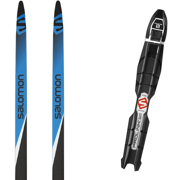 SALOMON RS 8 + SALOMON PROLINK ACCESS SK 3 SALOMON RS 8 + SALOMON PROLINK ACCESS SK