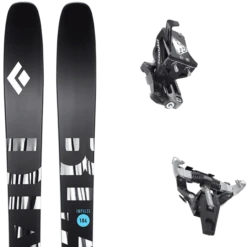 BLACK DIAMOND IMPULSE 104 + DYNAFIT SPEED TURN BLACK/SILVER