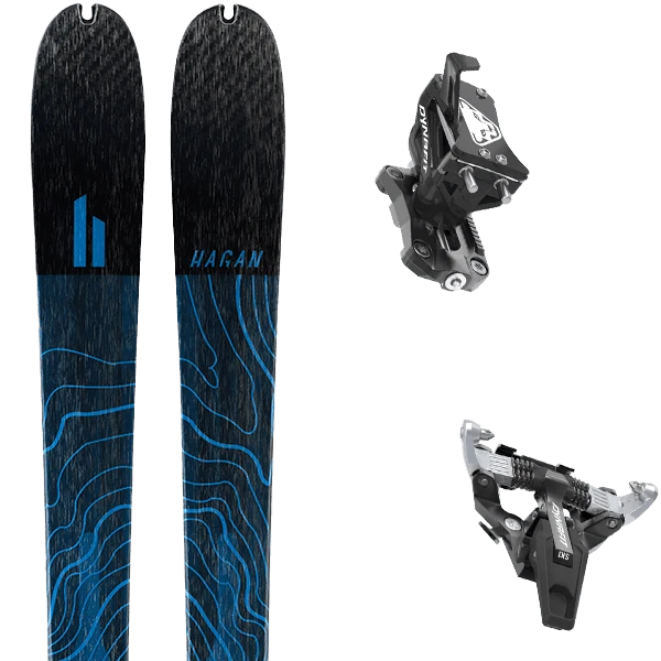 HAGAN CORE 84 + DYNAFIT SPEED TURN BLACK/SILVER